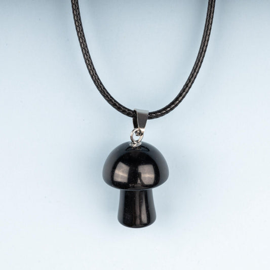 Stone Mushroom Necklace