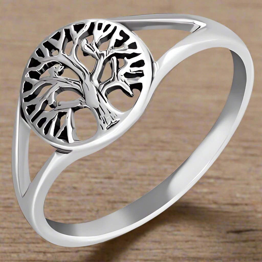 Tree of Life, Sterling Silver Ring