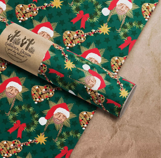 Willie Nelson Wrapping Paper