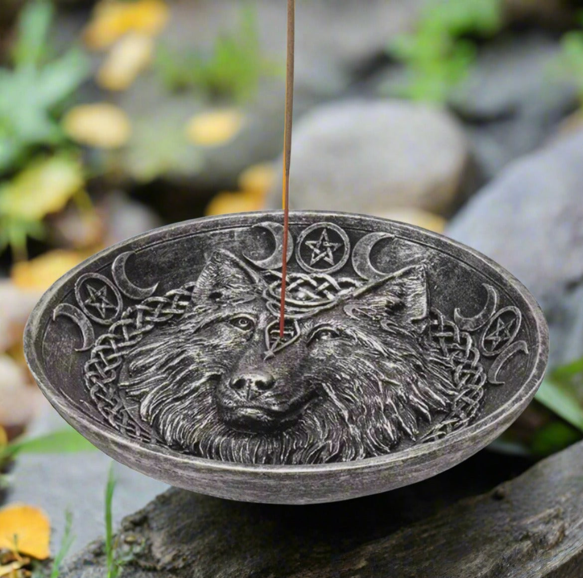 Wolf Incense Holder