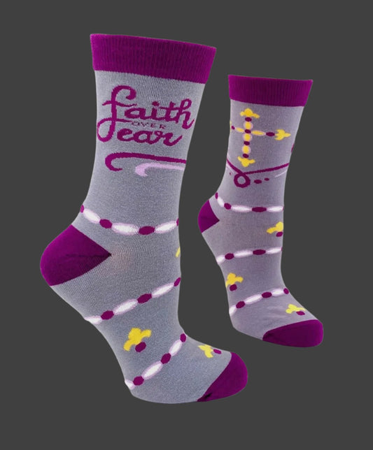 Faith Over Fear, Women's Socks