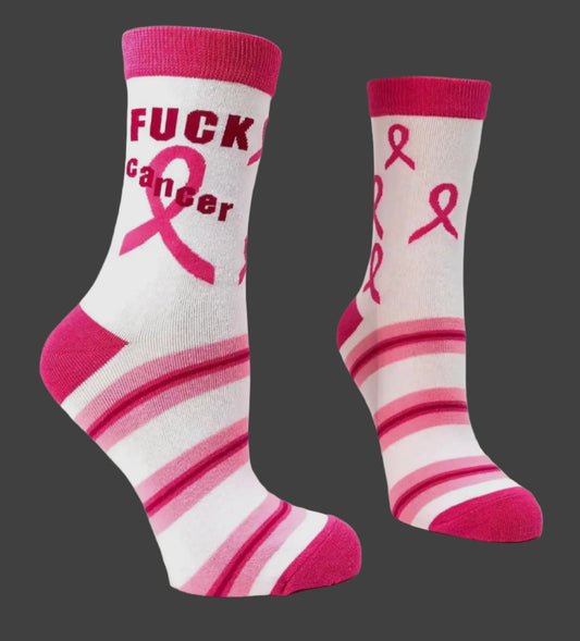 F**k Cancer, Women's Socks