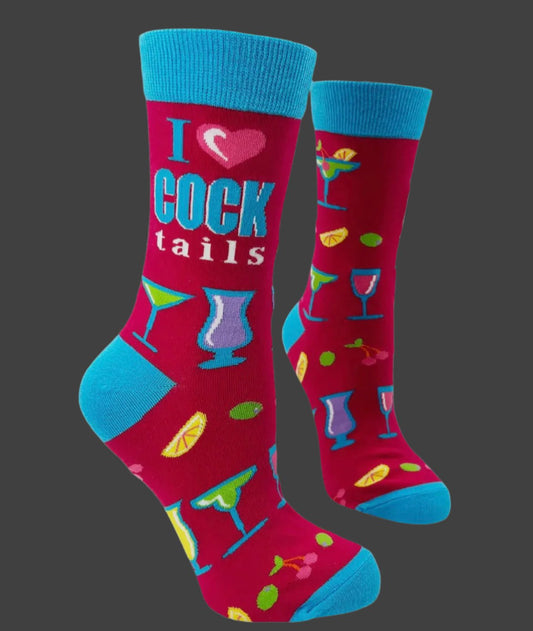 I Love Cocktails, Women's Socks