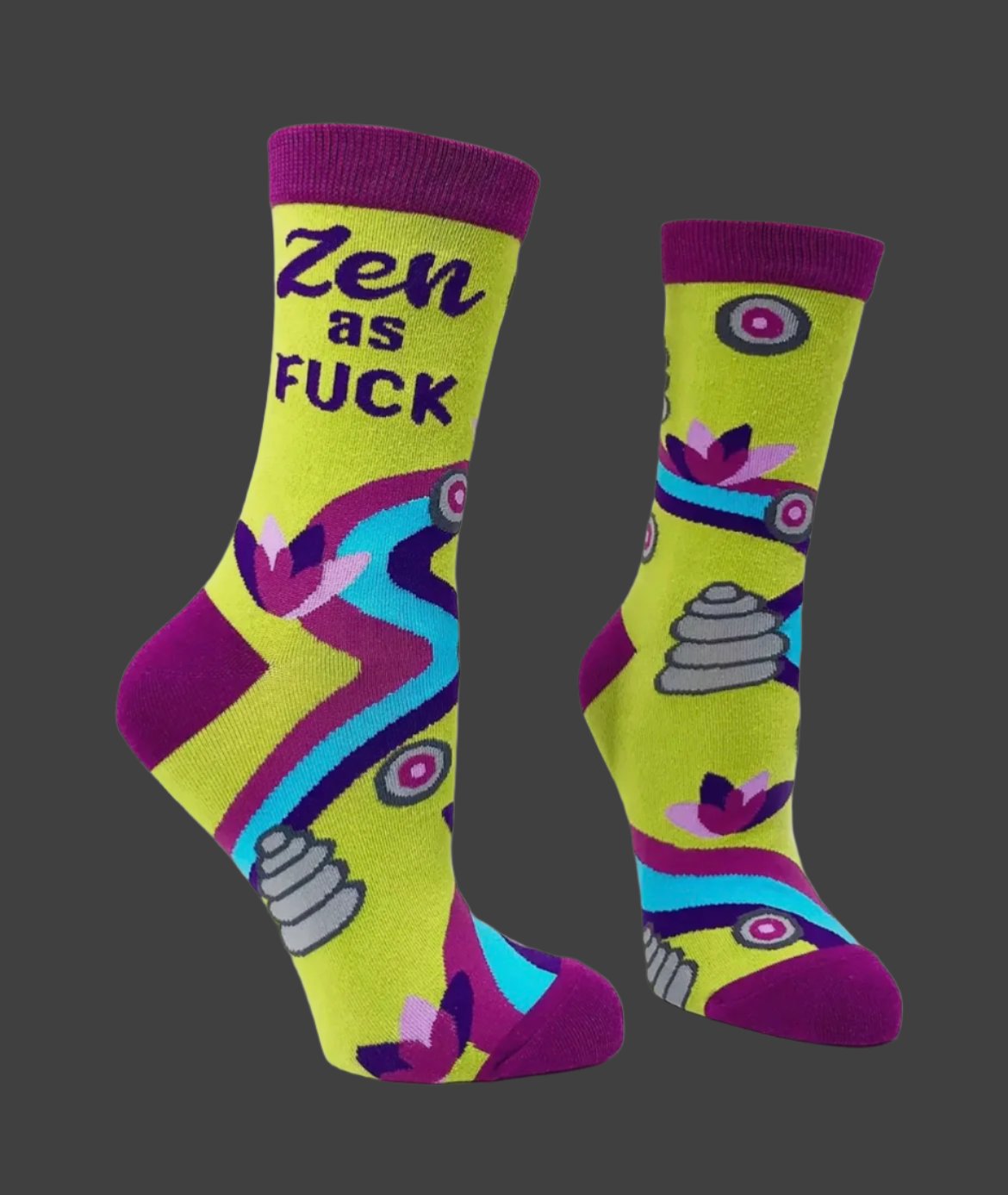 Zen As F**k, Women's Socks