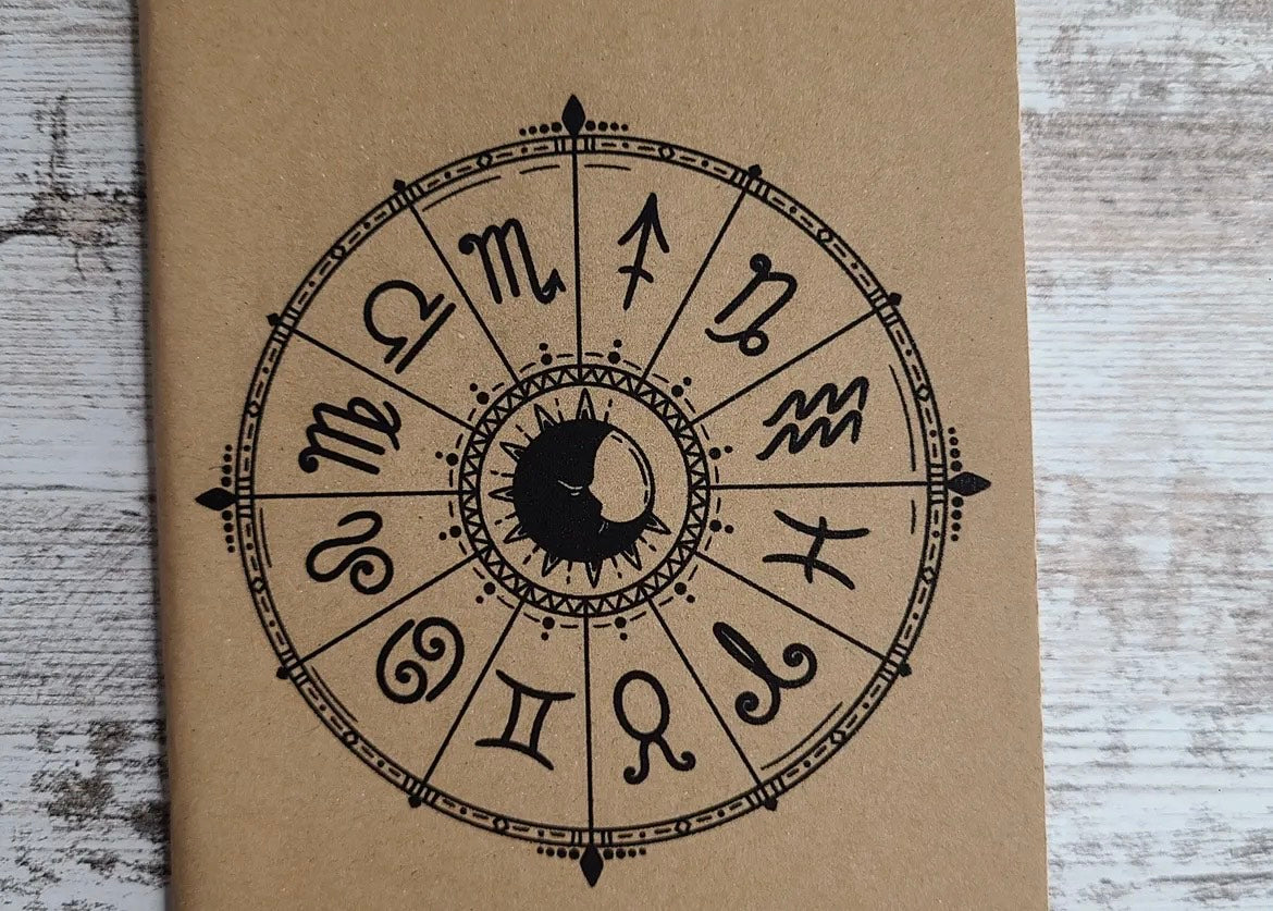 Zodiac Wheel Journal