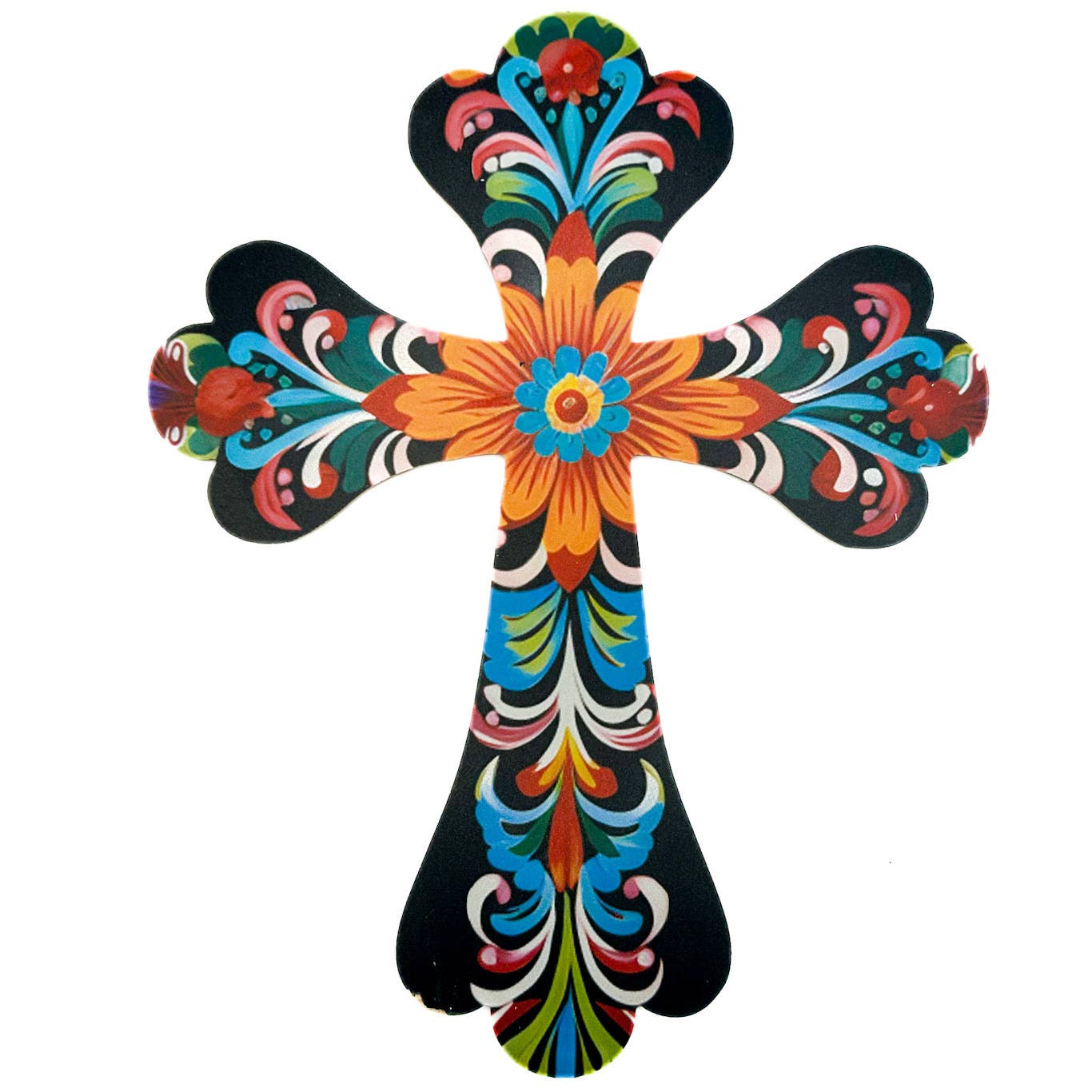 Colorful Wooden Crosses