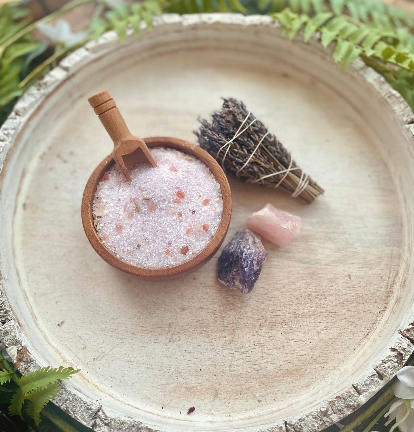 Forget Me Not Lavender Herbal Bath Salt Tubes