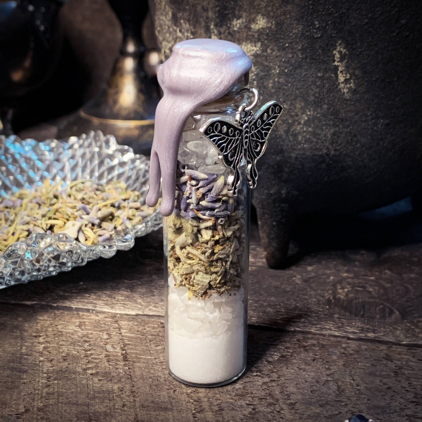 Energy Clearing Spell Jar • Energy Cleansing Witch Bottle