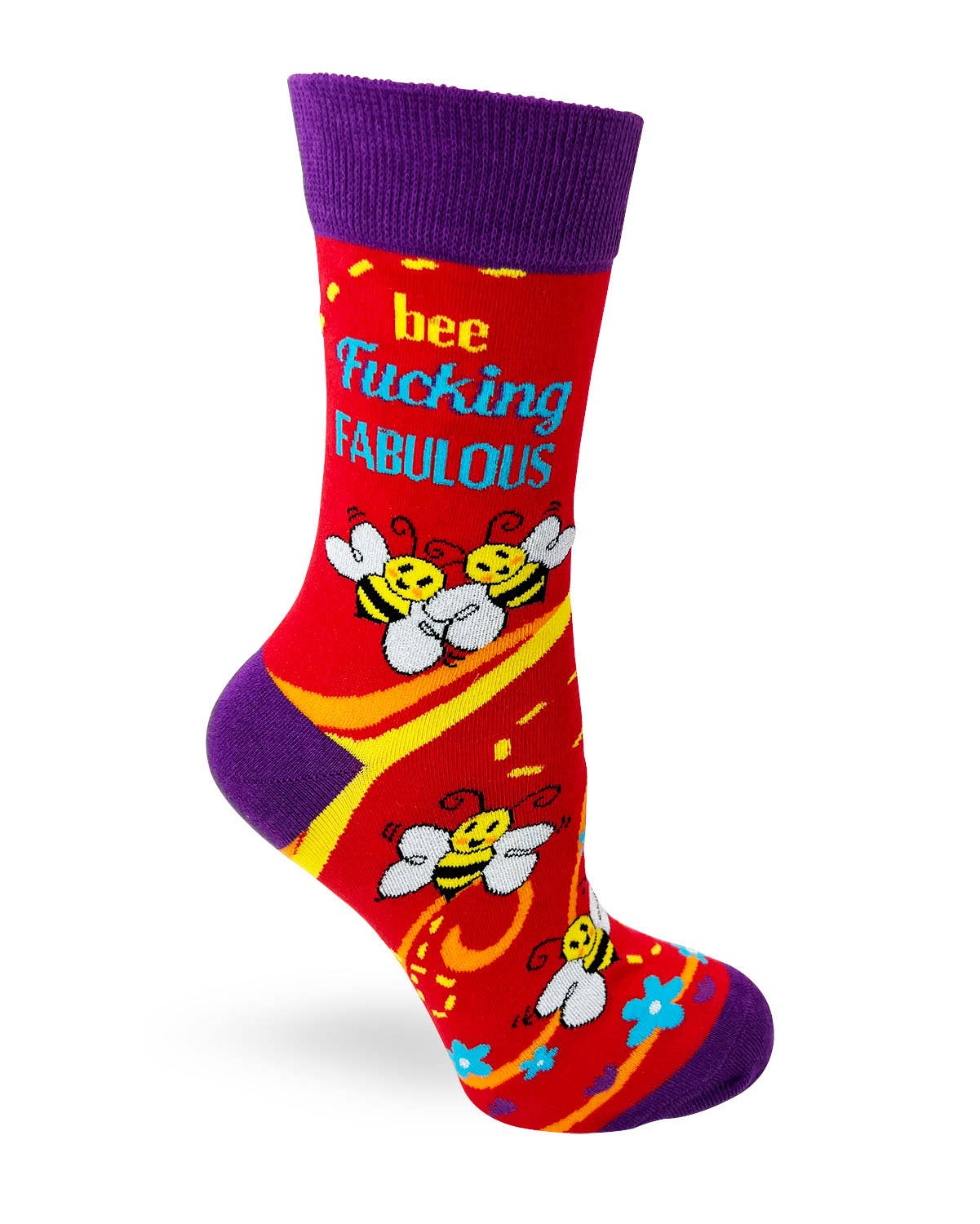 Bee F..king Fabulous Ladies' Crew Socks