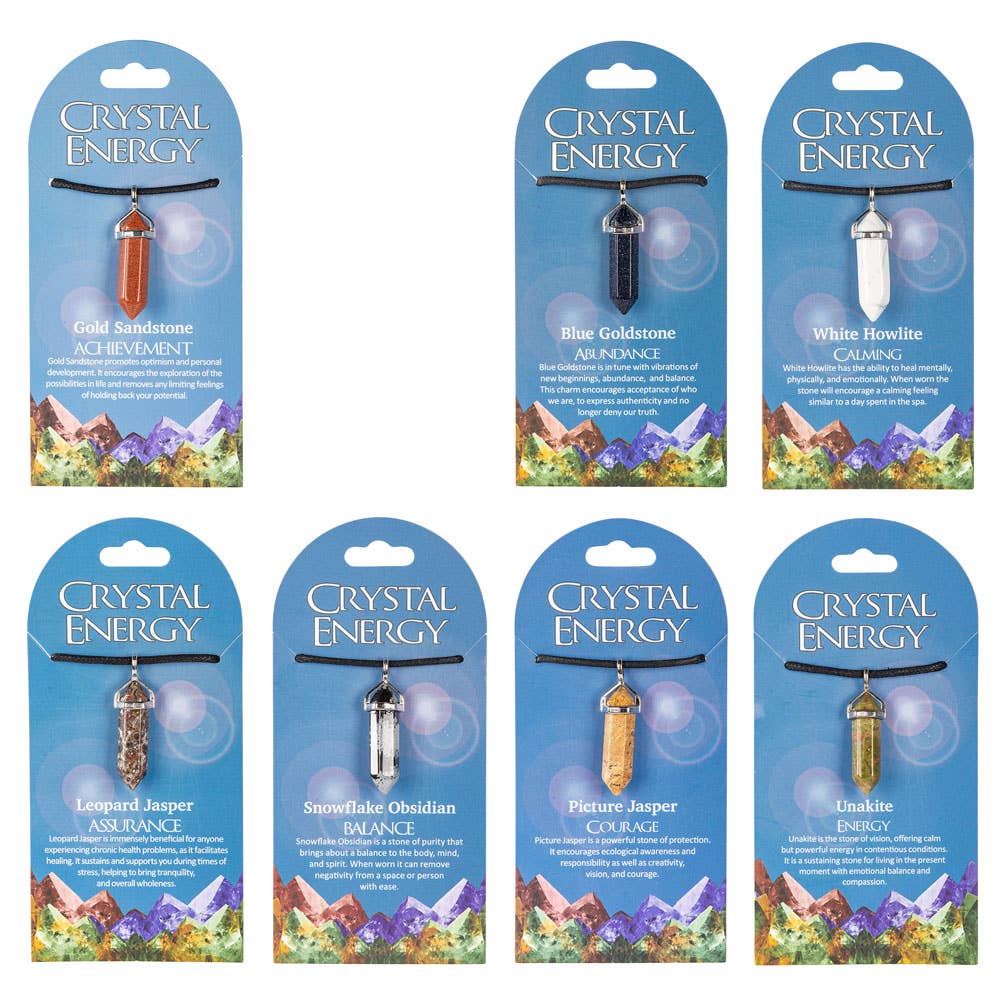 Crystal Energy Pendants