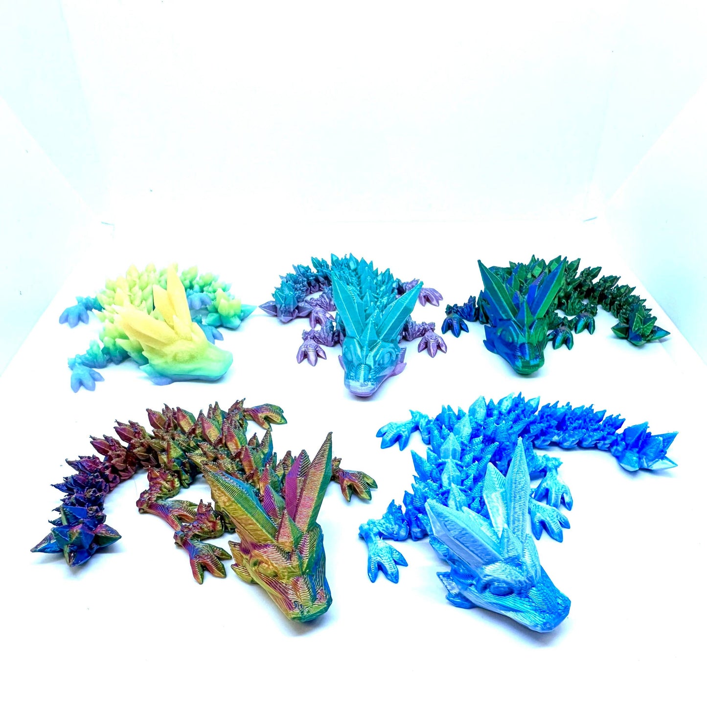 Mini 3D Printed Dragons