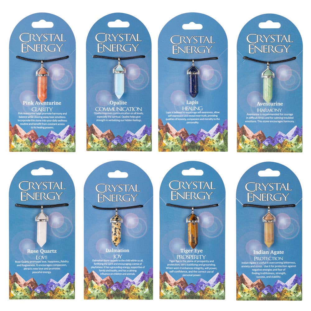 Crystal Energy Pendants