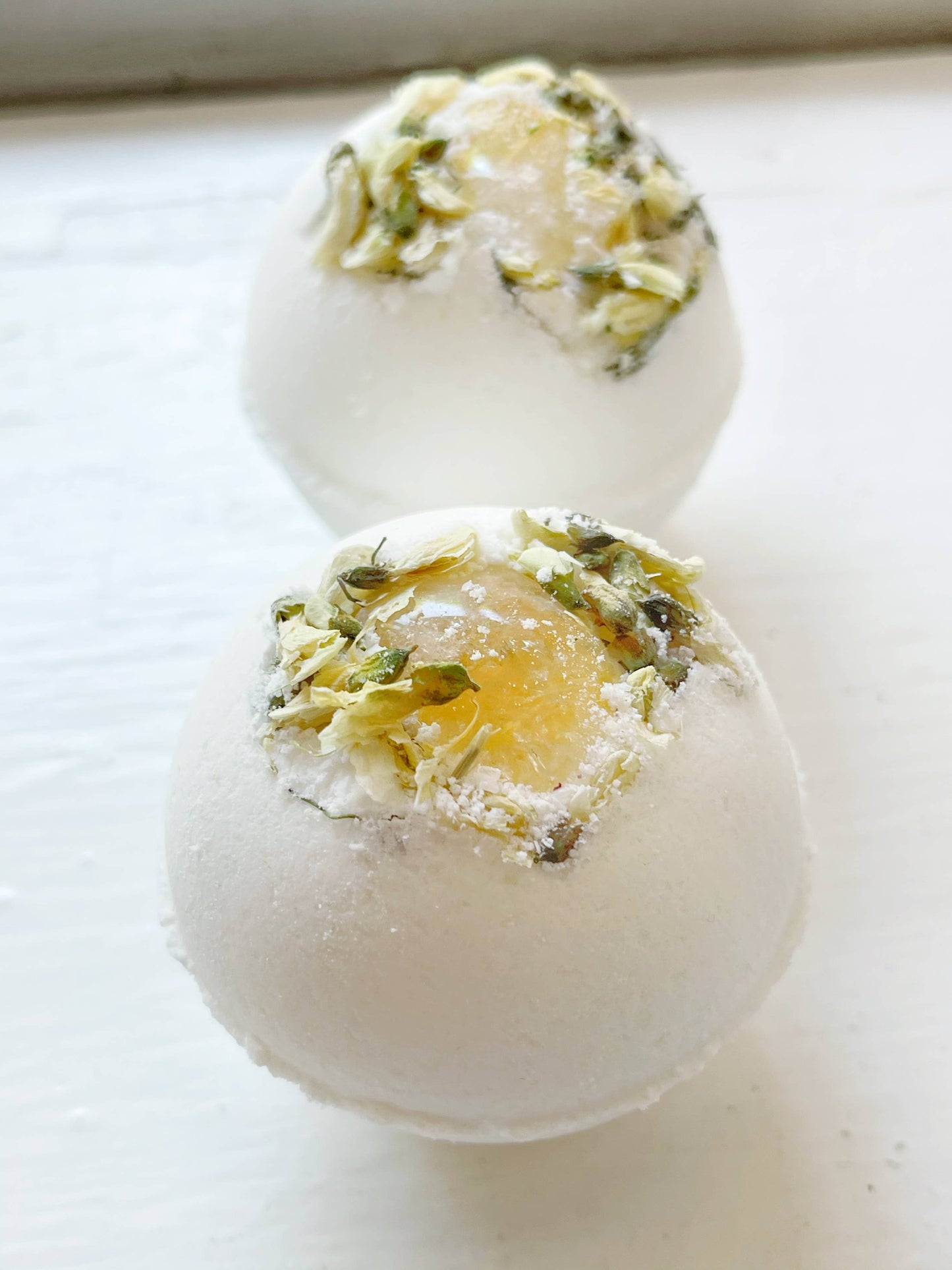 Citrine & Jasmine Bath Bombs