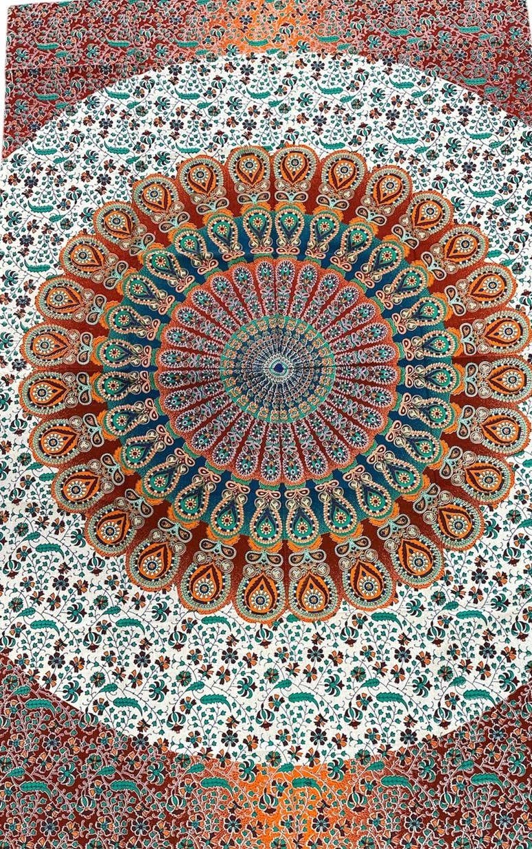 Paisley Mandala Tapestry