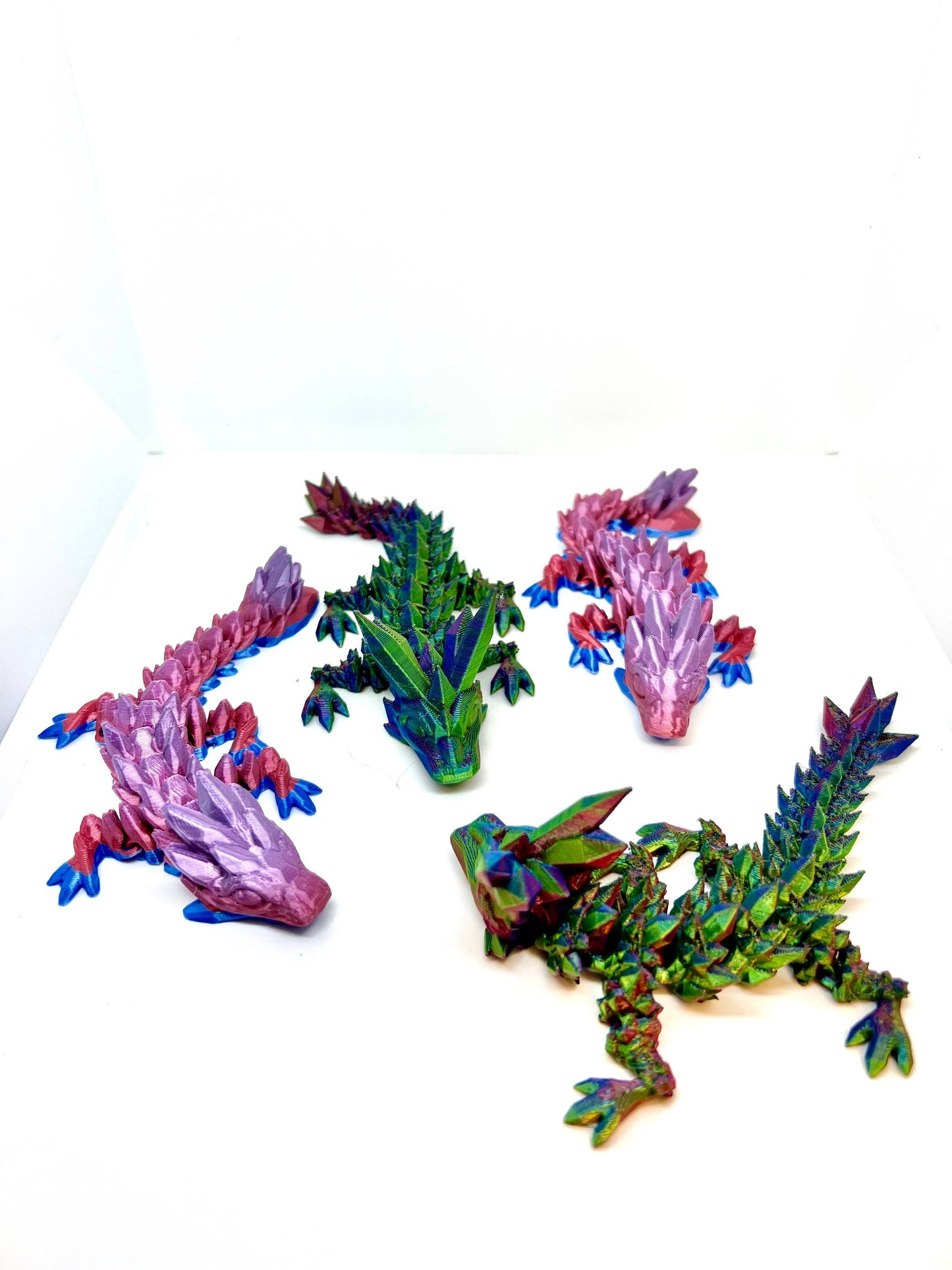 Mini 3D Printed Dragons