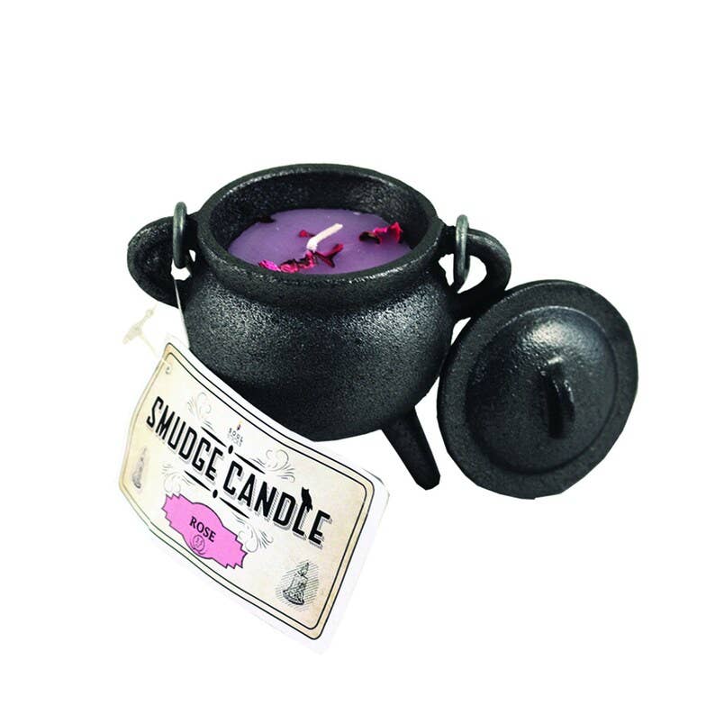 Soul Sticks - Rose Cauldron Smudge Candle (4 in.)