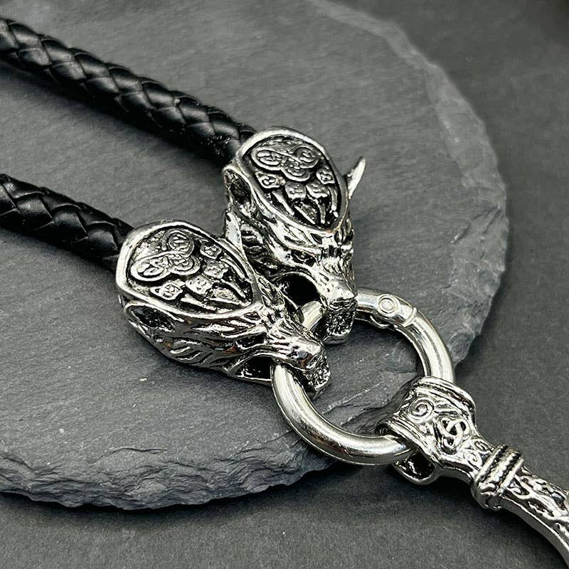 Vintage Viking Thor's Hammer Pendant Necklace