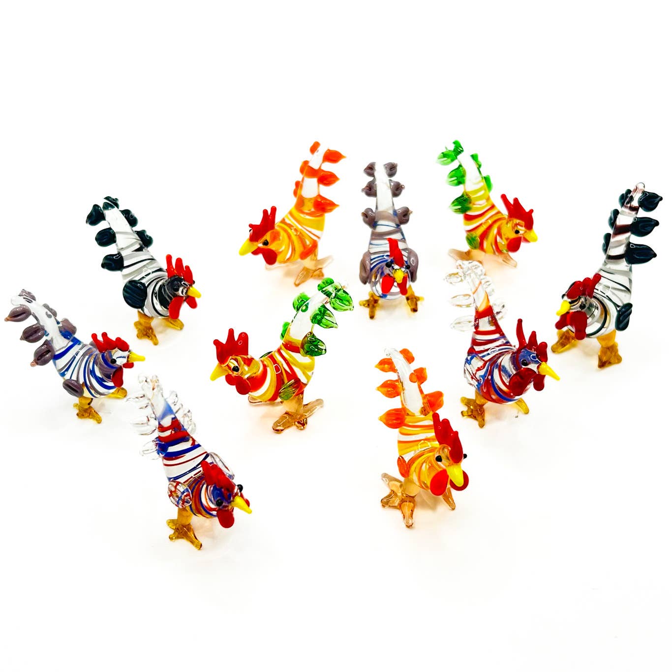 Glass Rooster 