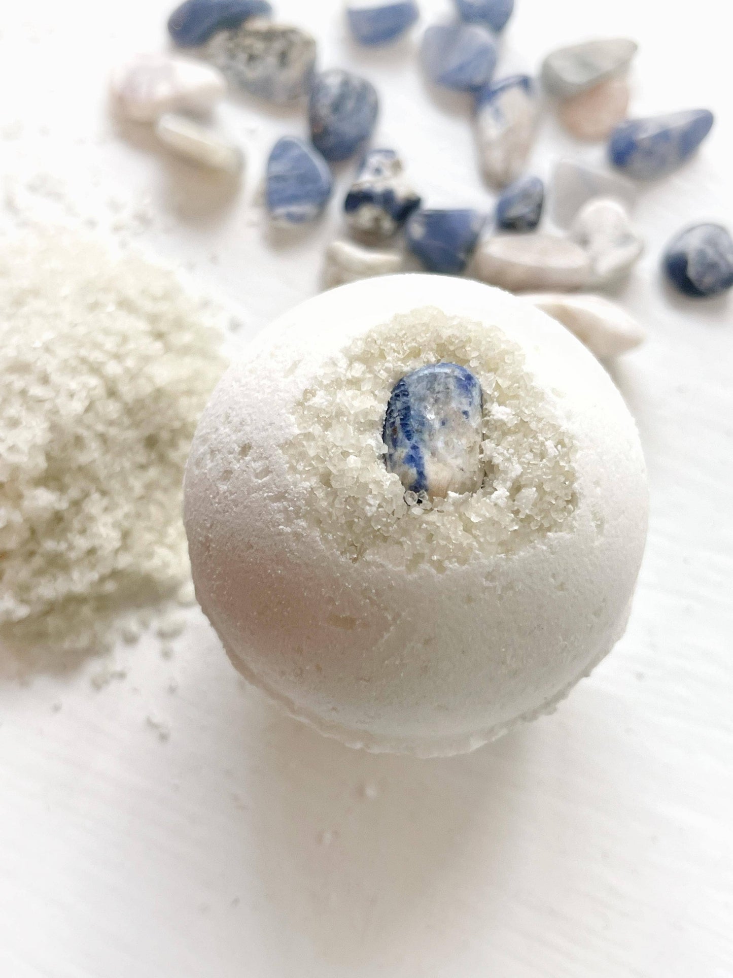 Sodalite & Sel Gris Bath Bomb