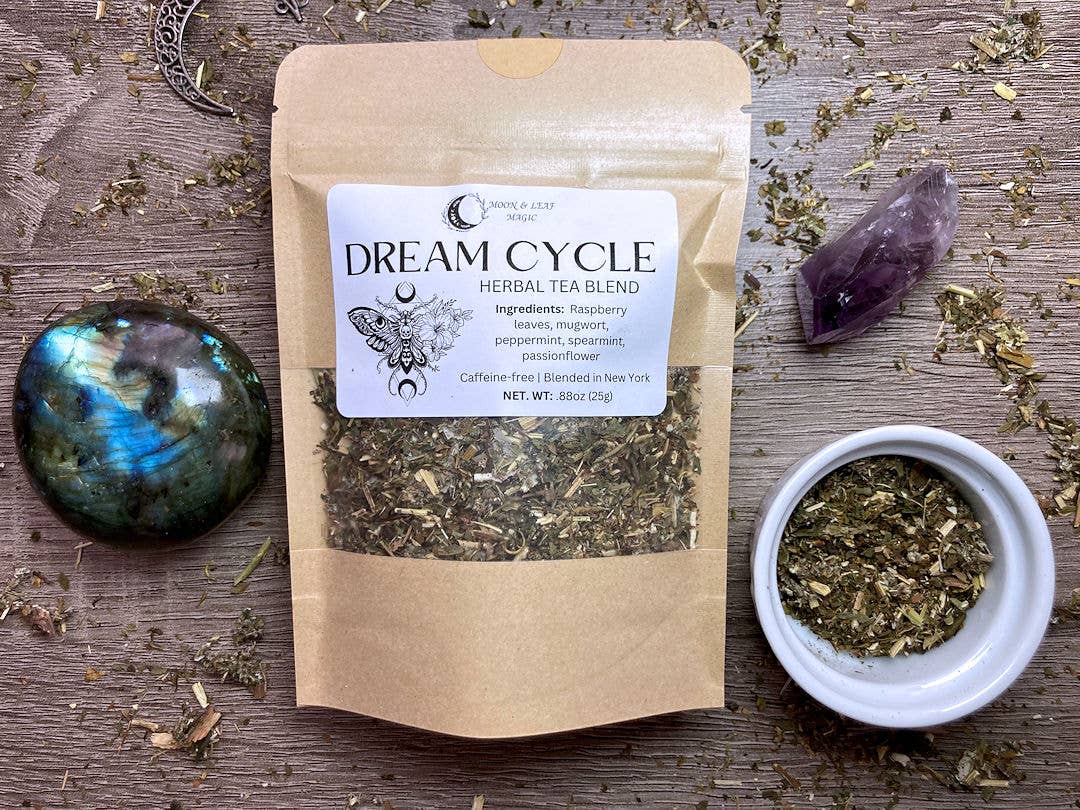 Dream Cycle Herbal Tea - Mugwort, Raspberry Leaf & Mint