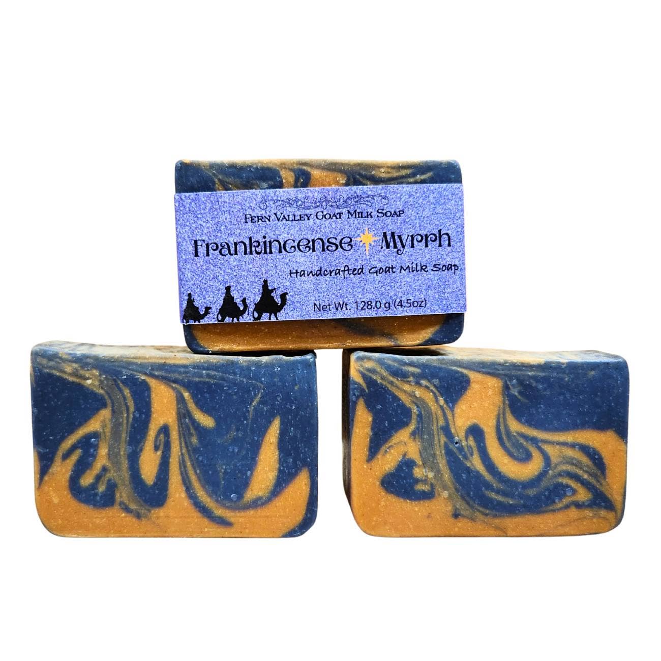 Natural  Goat Milk Soap | Frankincense & Myrrh Scrub