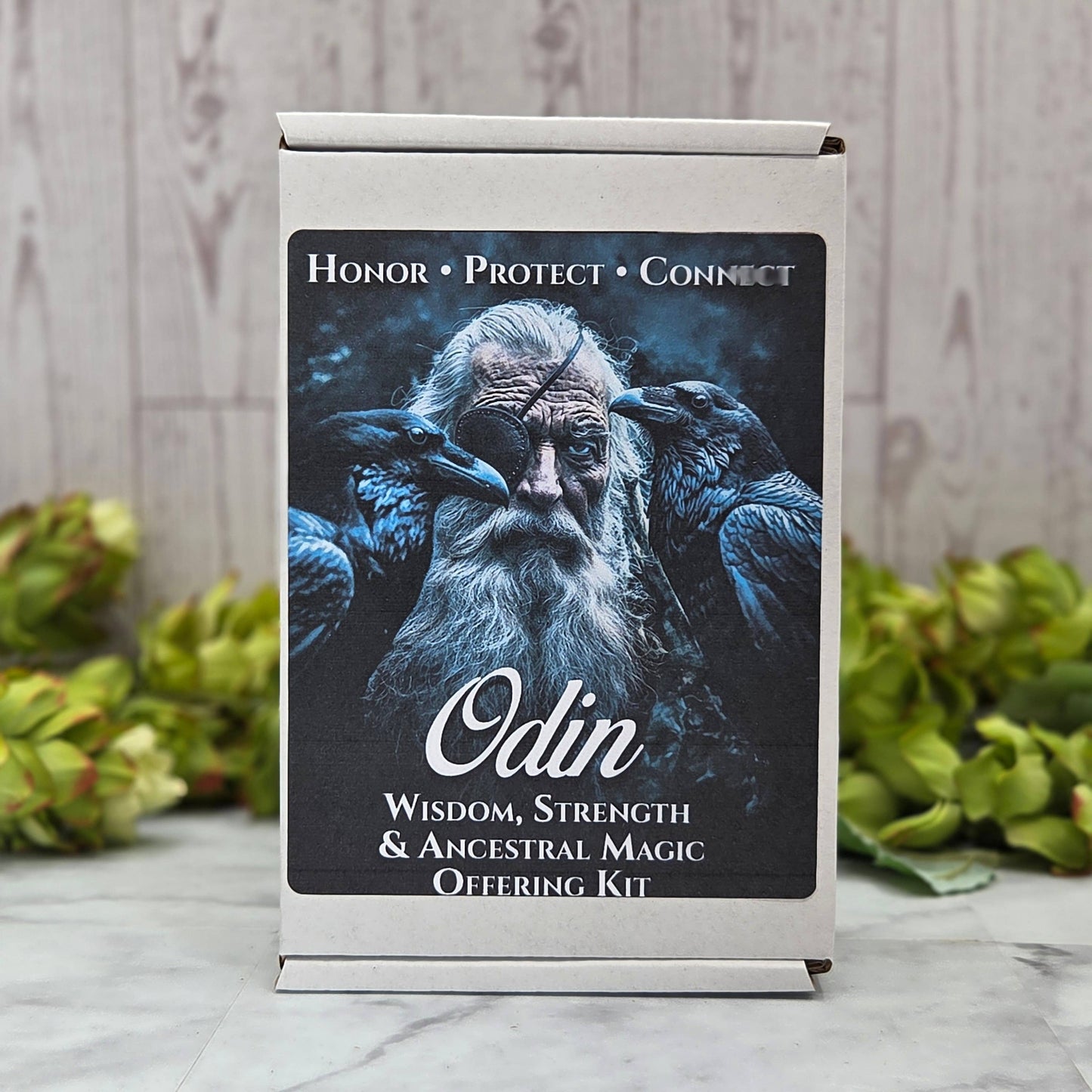 Odin —Divine Masculine • Wisdom • Guidance Offering Kit