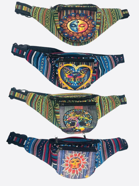 Nature of Earth Sun Moon Fanny Bag