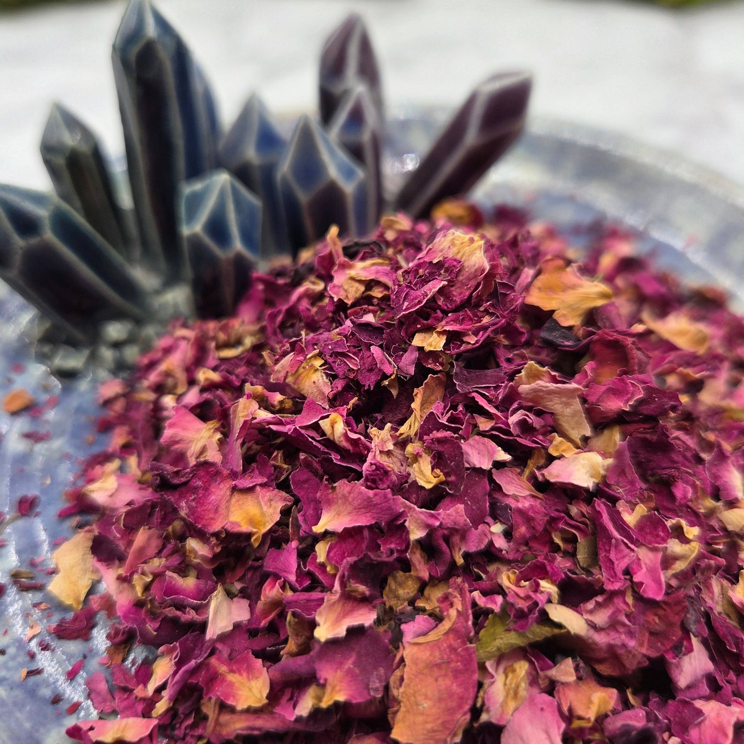 Rose Petals, Red Apothecary Herb Jar – Ritual Botanical