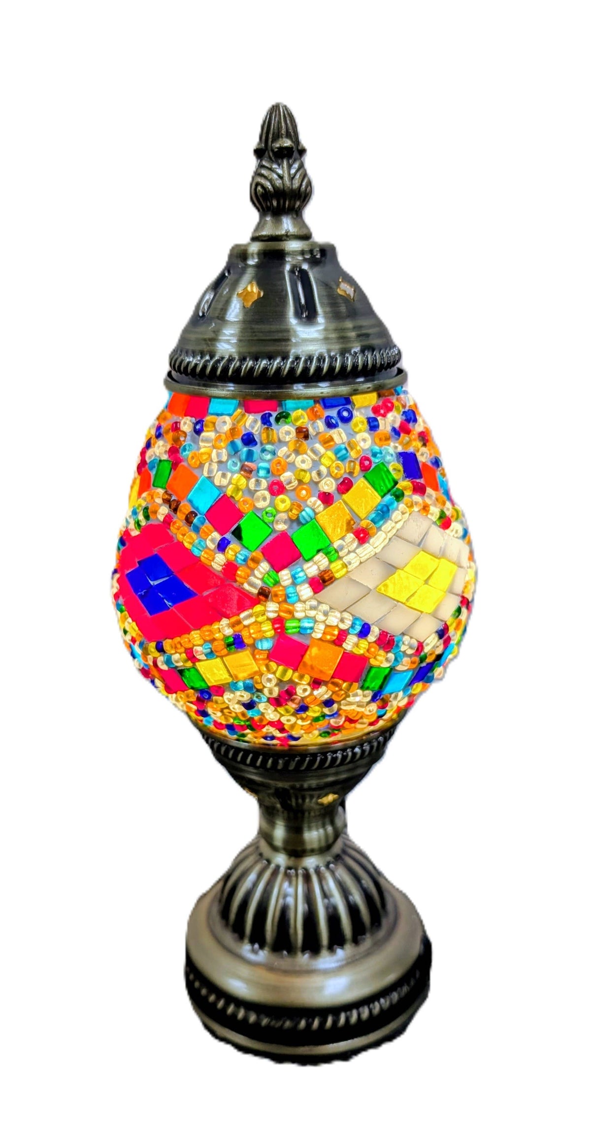 Mosaic Egg Lamps