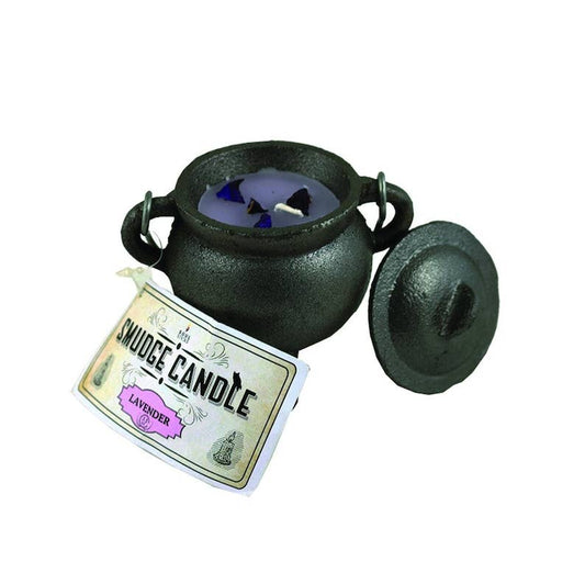 Cauldron Smudge Candle - Soul Sticks Lavender (4 in.)