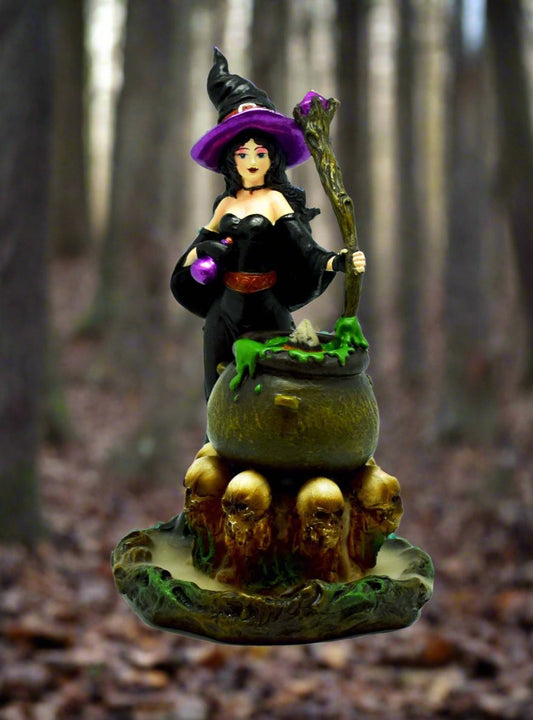 Witch Back Flow Incense Burner