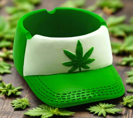 Leaf Baseball Cap Ashtray