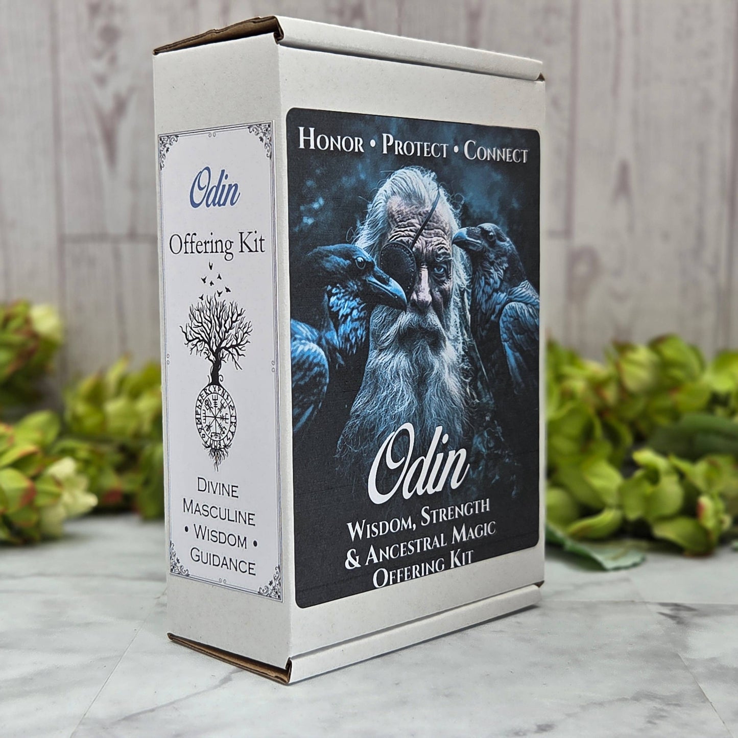 Odin —Divine Masculine • Wisdom • Guidance Offering Kit
