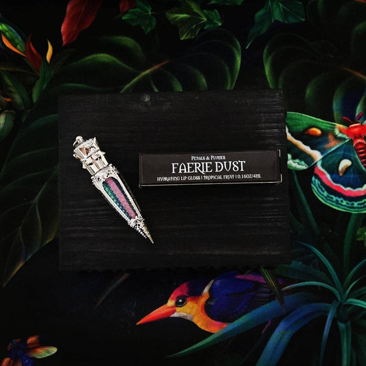 Faerie Dust Lip Gloss | tropical fruit | sparkly |