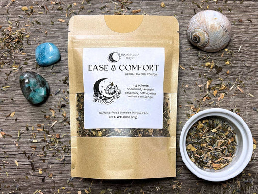 Ease & Comfort Herbal Tea - Spearmint, Rosemary & Willow