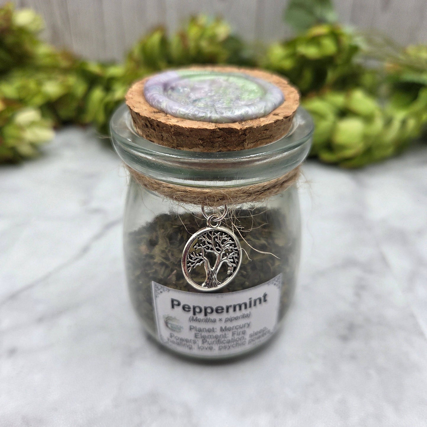 Peppermint Leaf Apothecary Herb Jar – Ritual Botanical
