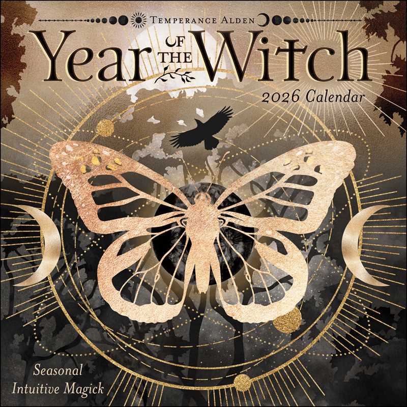 Year of the Witch 2026 Wall Calendar by Temperance  Alden