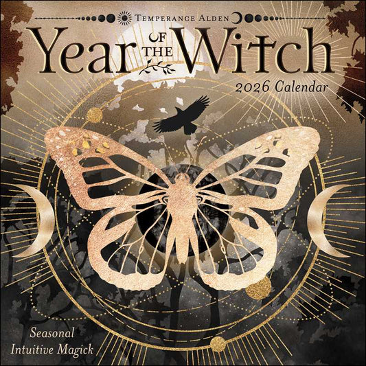 Year of the Witch 2026 Wall Calendar by Temperance  Alden