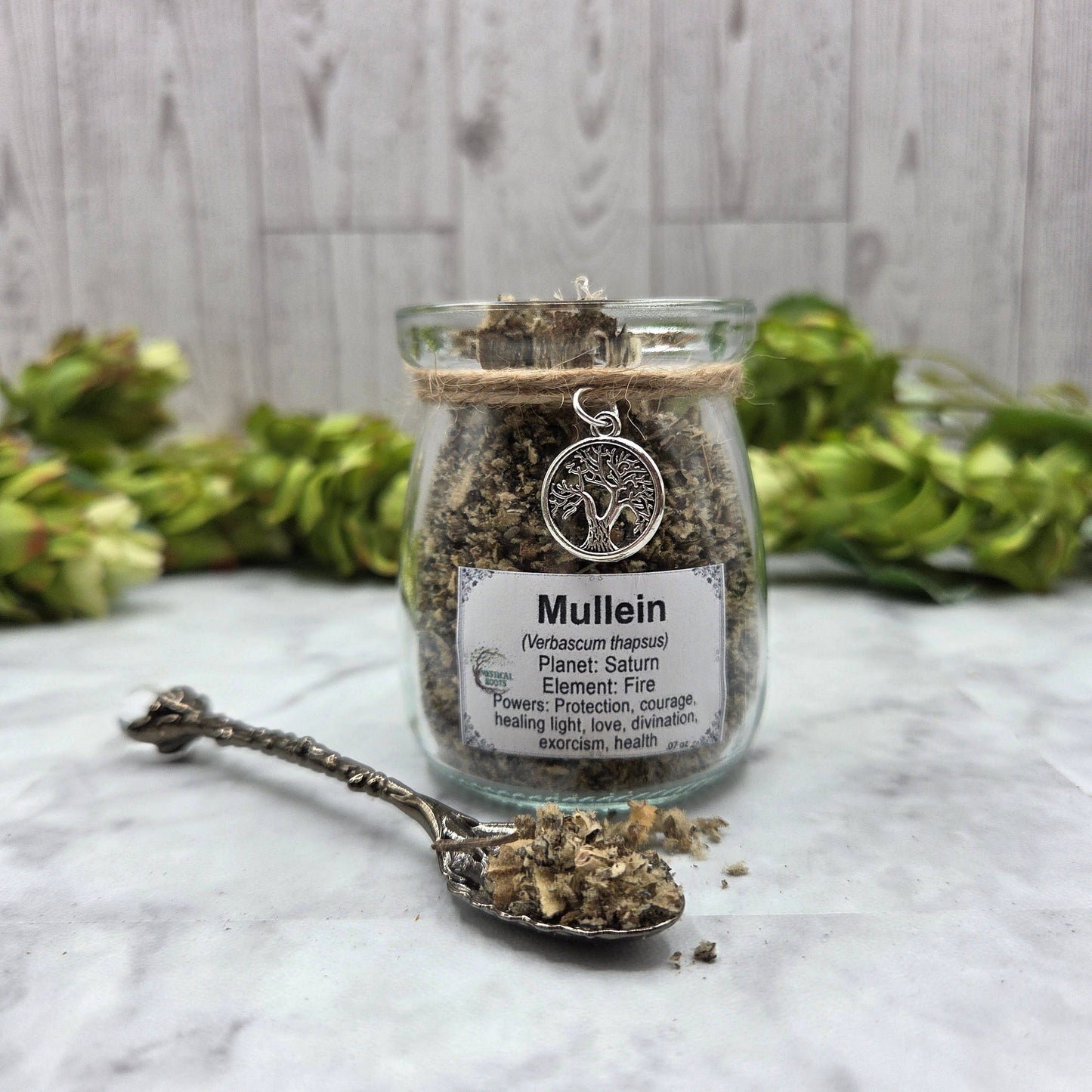 Mullein Apothecary Herb Jar – Ritual Botanical
