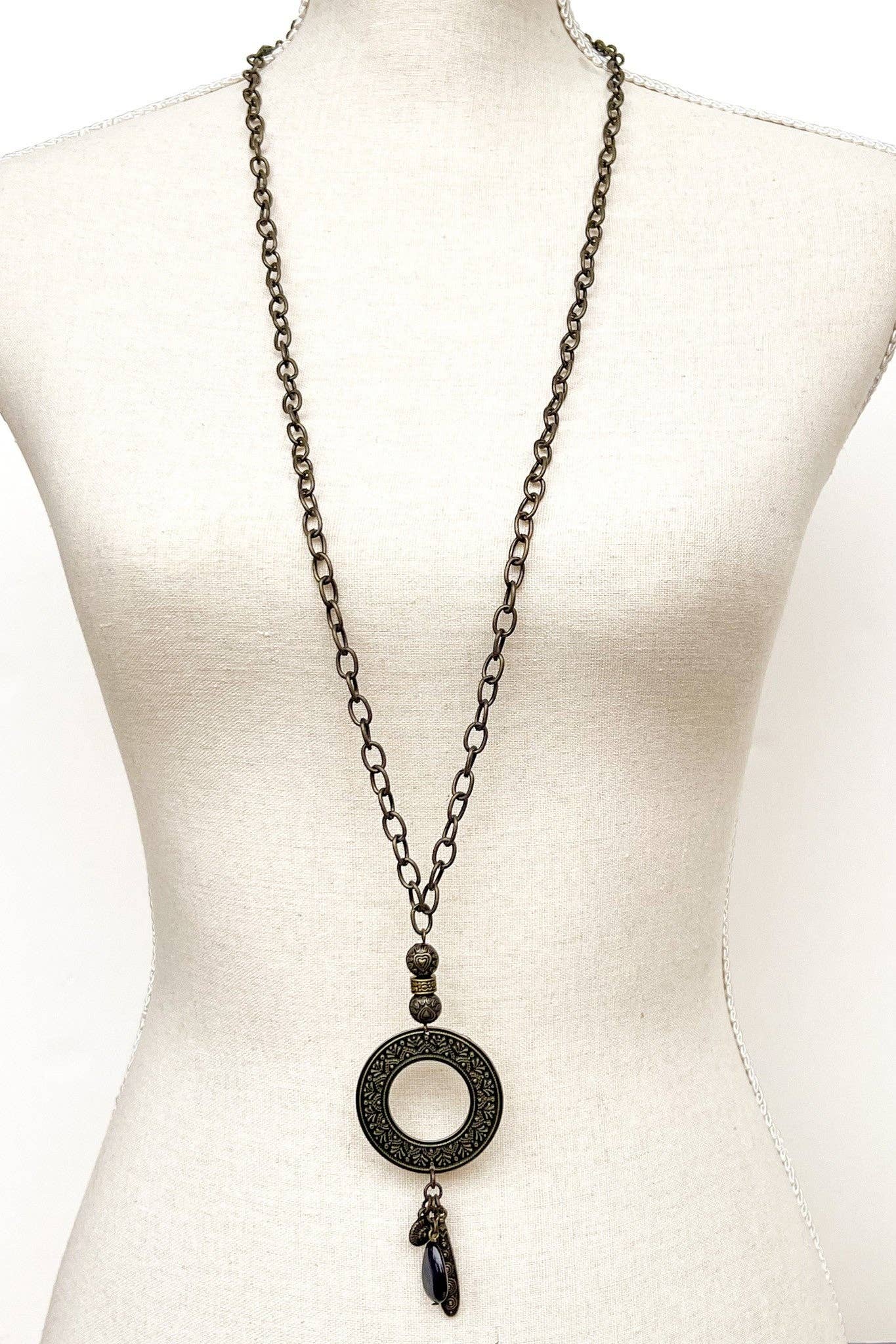 She Believed Necklace with Charm