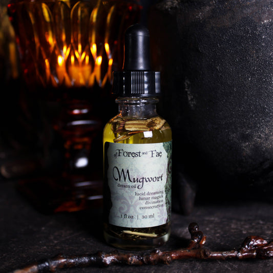 Mugwort Oil • Herb infused for lucid dreaming & journey work