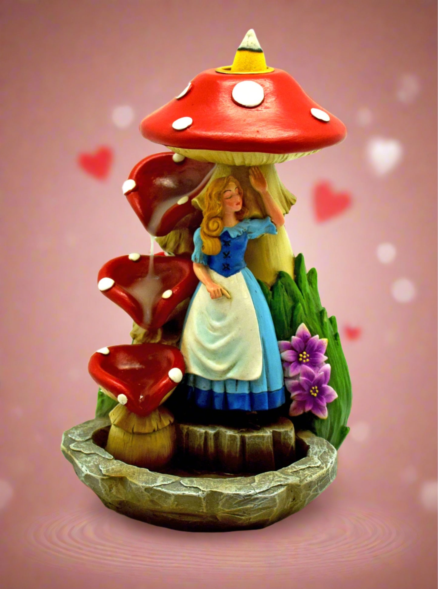 Alice in Wonderland Back Flow Incense Burner