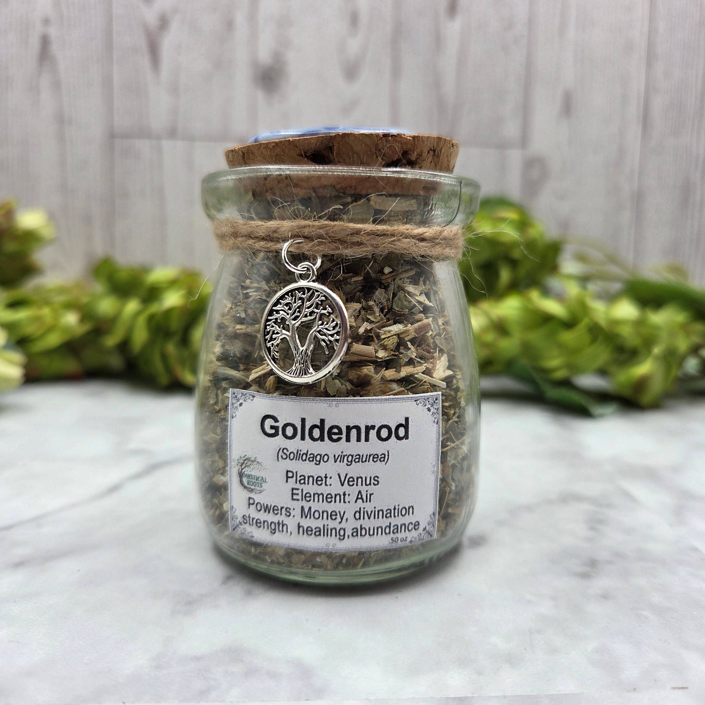 Goldenrod Apothecary Herb Jar – Ritual Botanical