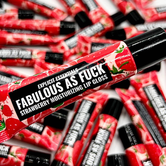 Fabulous As F@ck Strawberry Lip Gloss