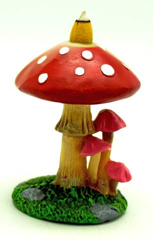 Mushroom Back Flow Incense Burner