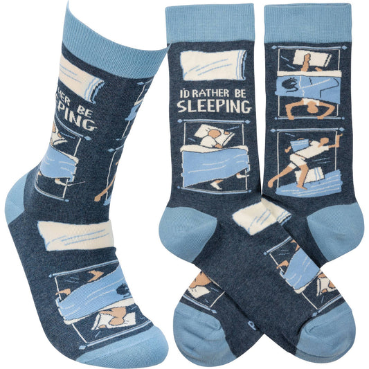 I'd Rather Be Sleeping Socks