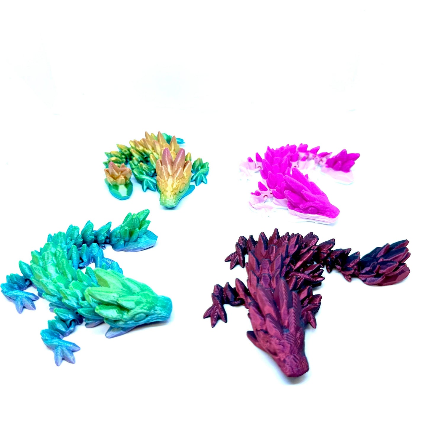 Mini 3D Printed Dragons