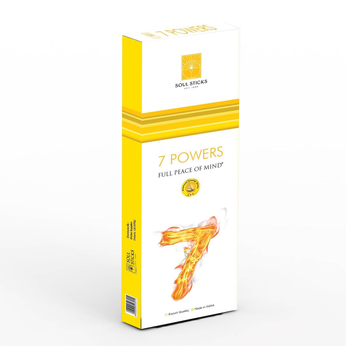 Soul Sticks - 7 Powers Premium Series Incense Sticks (90 g.)