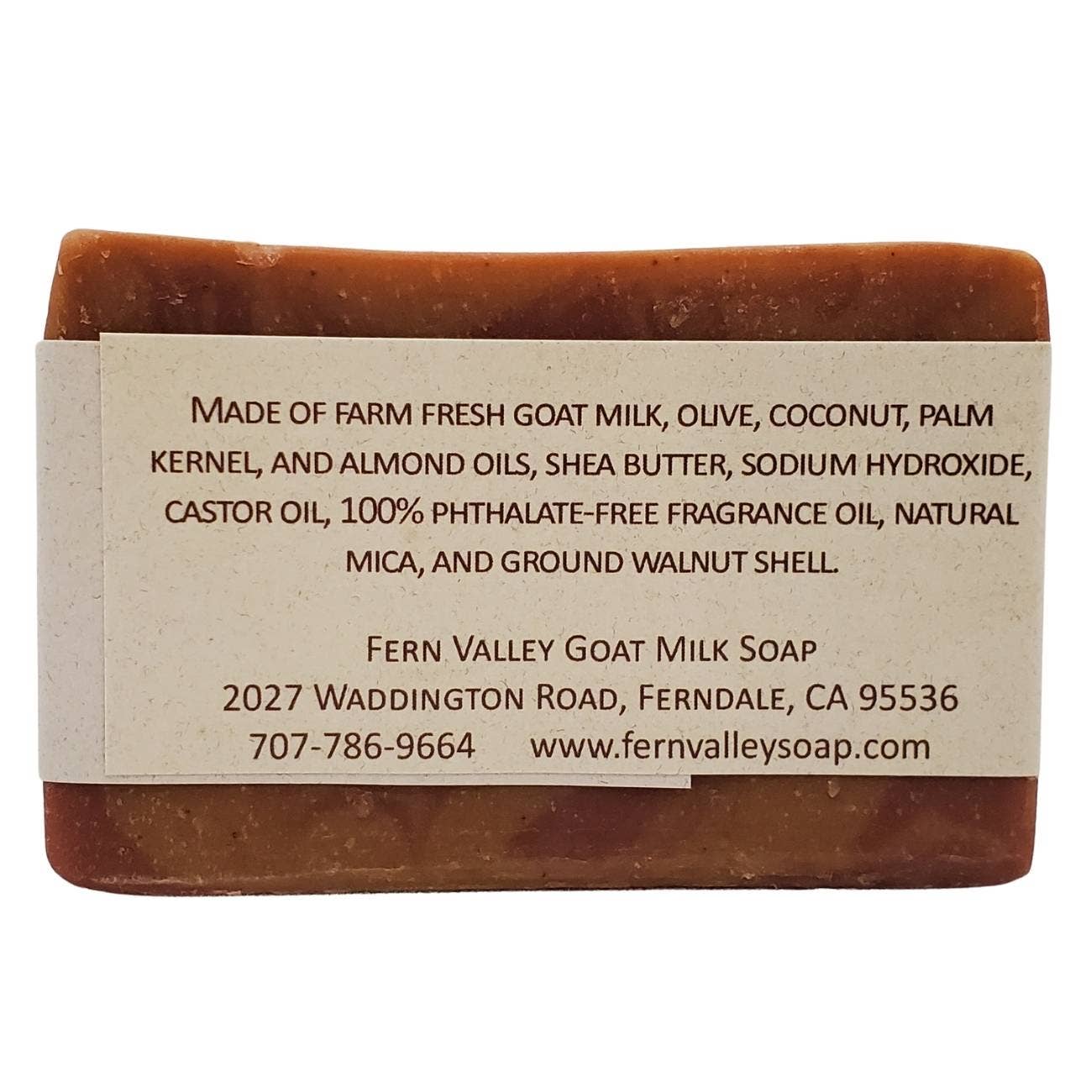 Natural Goat Milk Soap | Pumpkin Apple Butter | Exfoliating Scrub
