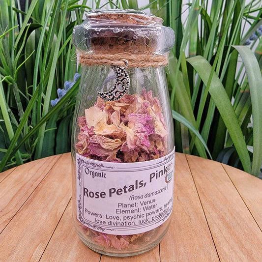 Herb Jar - Rose Petals, Pink